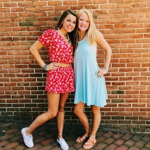 ANTHROPOLOGIE DRESS (on the right)